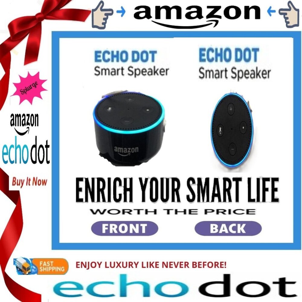 Amazon Echo Bluetooth Smart Speaker Wireless Alex… - image 1